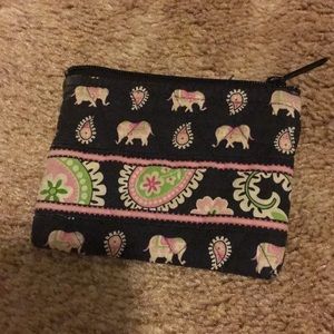 Vera Bradley Pink Elephant Wallet